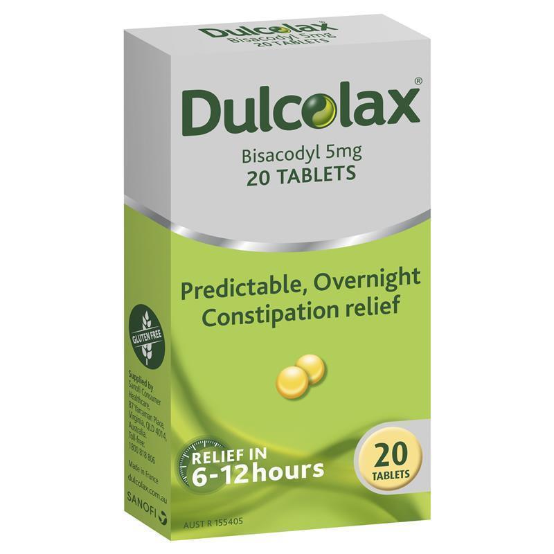 Load image into Gallery viewer, Dulcolax Laxatives 5mg 20 Tablets
