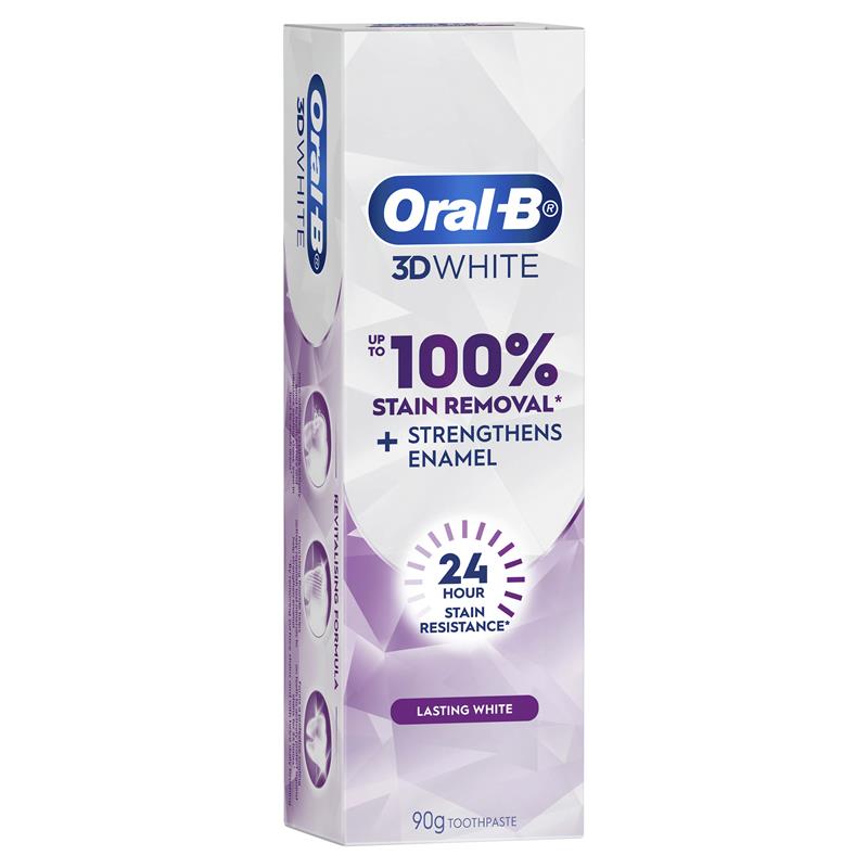 Load image into Gallery viewer, Oral B Toothpaste 3D White Enamel Strong 90g
