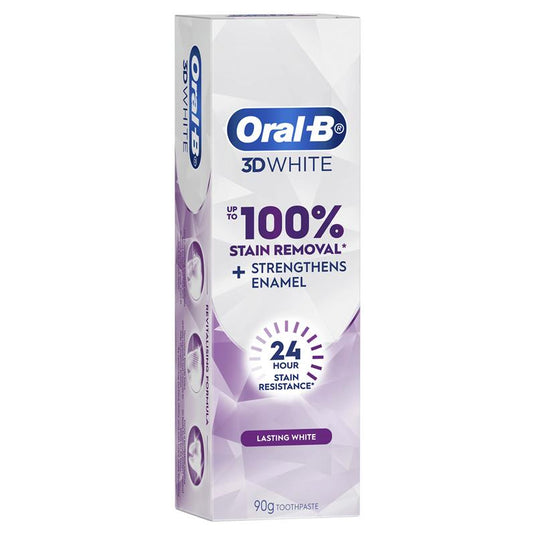 Oral B Toothpaste 3D White Enamel Strong 90g