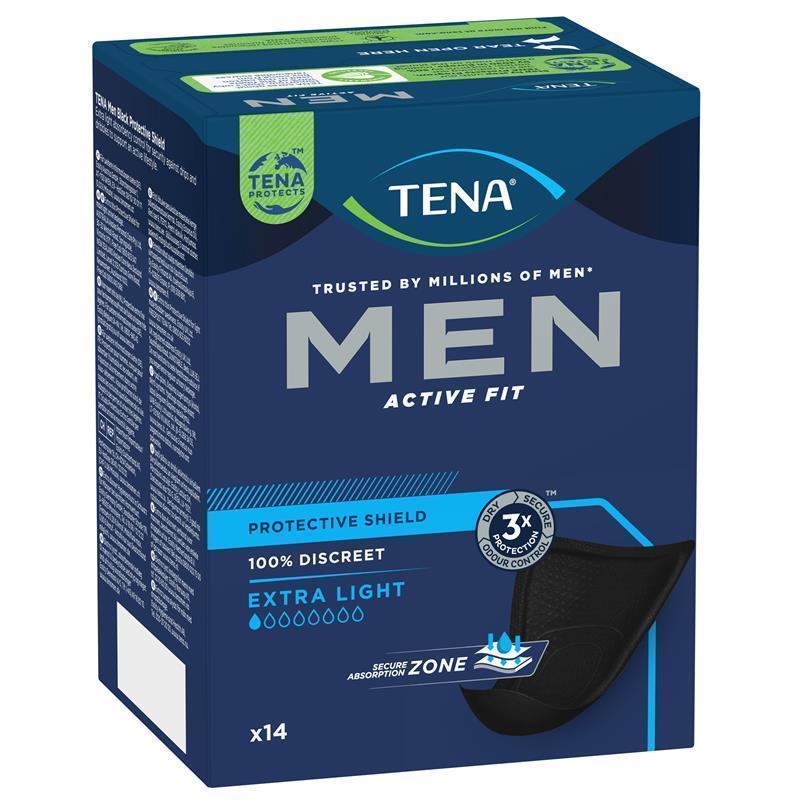 Load image into Gallery viewer, TENA Men Level 0 Protective Shield 14 Pack
