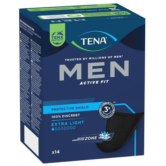 TENA Men Level 0 Protective Shield 14 Pack
