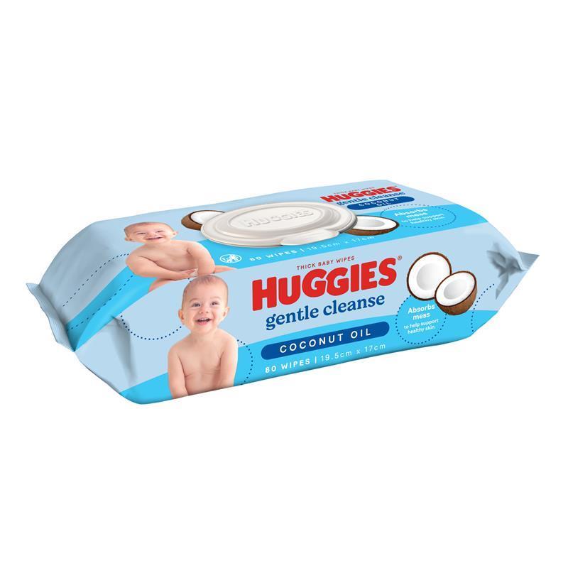 Load image into Gallery viewer, Huggies Coconut Scented 80 Wipes

