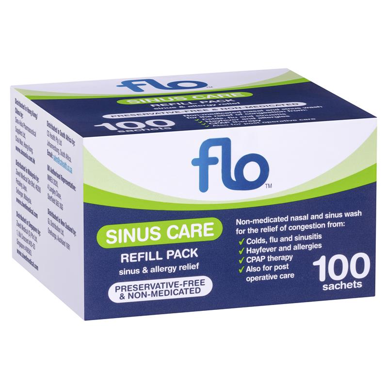 Load image into Gallery viewer, FLO Sinus Care Refill Sachets 100
