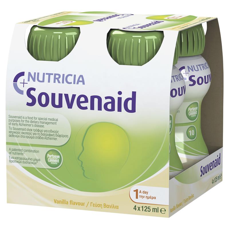 Load image into Gallery viewer, Souvenaid Vanilla 125ml 4 Pack
