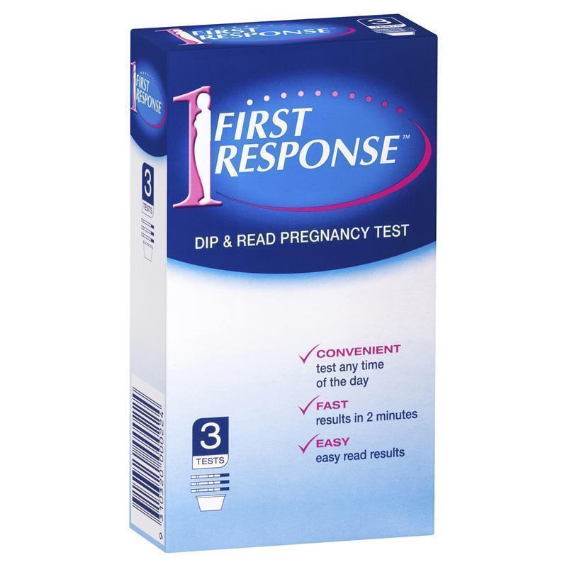 Load image into Gallery viewer, First Response Dip and Read Pregnancy Test 3 Tests

