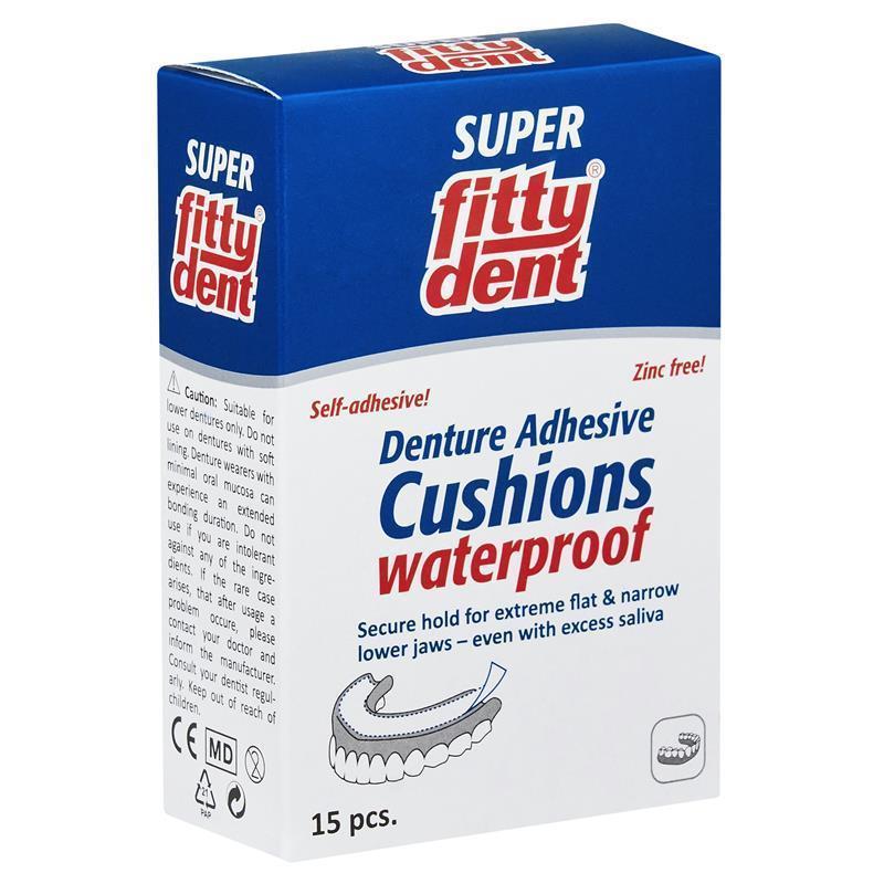 Load image into Gallery viewer, Fittydent Lower Denture Adhesive Cushions 15 Pack
