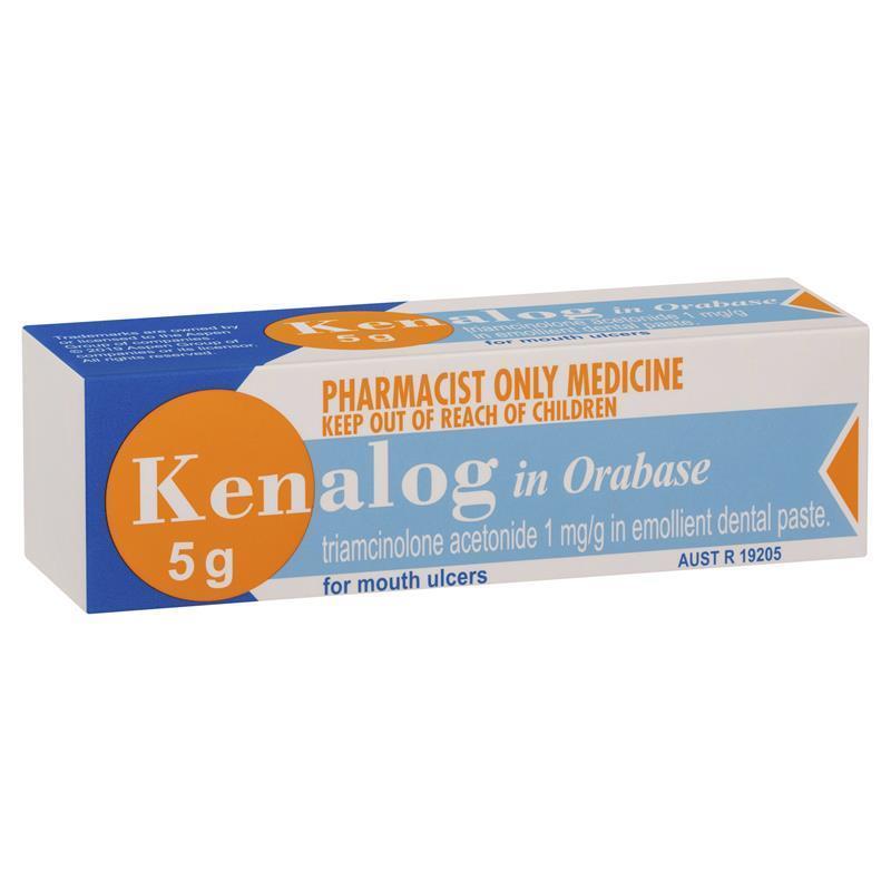 Load image into Gallery viewer, Kenalog in Orabase for Mouth Ulcers 5g - Triamcinolone (S3)
