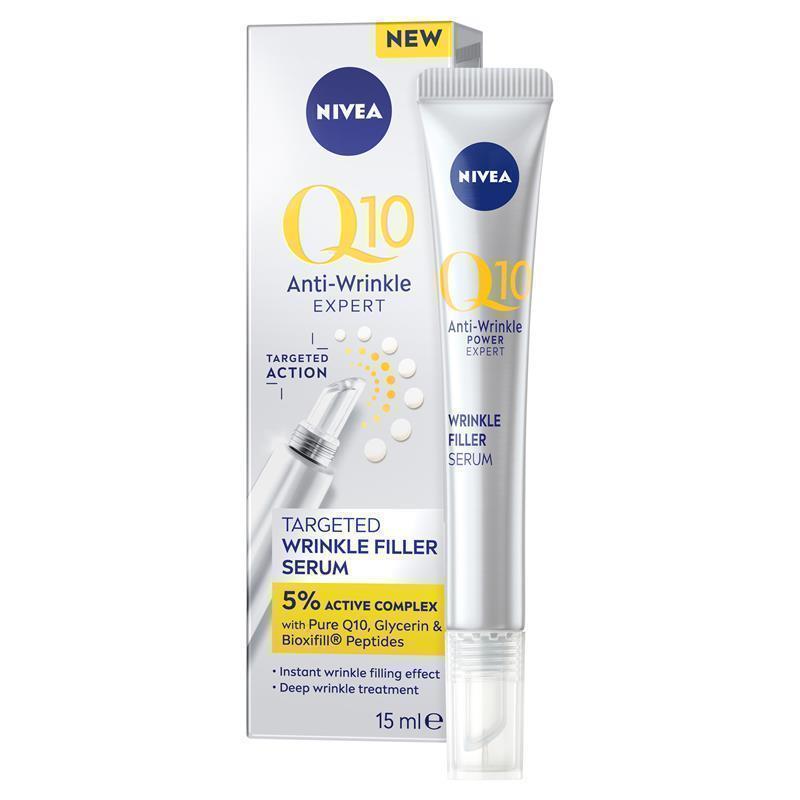 Load image into Gallery viewer, NIVEA Q10 Anti-Wrinkle Expert Targeted Wrinkle Filler Serum 15ml
