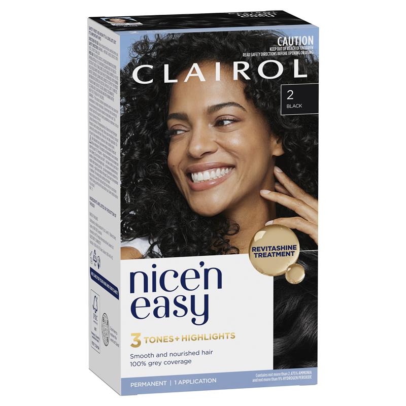 Load image into Gallery viewer, Clairol Nice n Easy 2 Black
