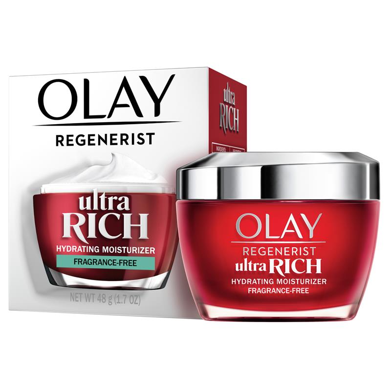 Load image into Gallery viewer, Olay Regenerist Ultra Rich Hydrating Cream Fragrance Free 48g
