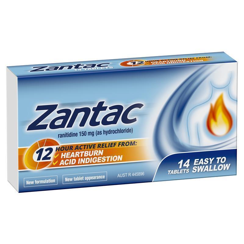 Load image into Gallery viewer, Zantac 12 Hour 150mg 14 Tablets
