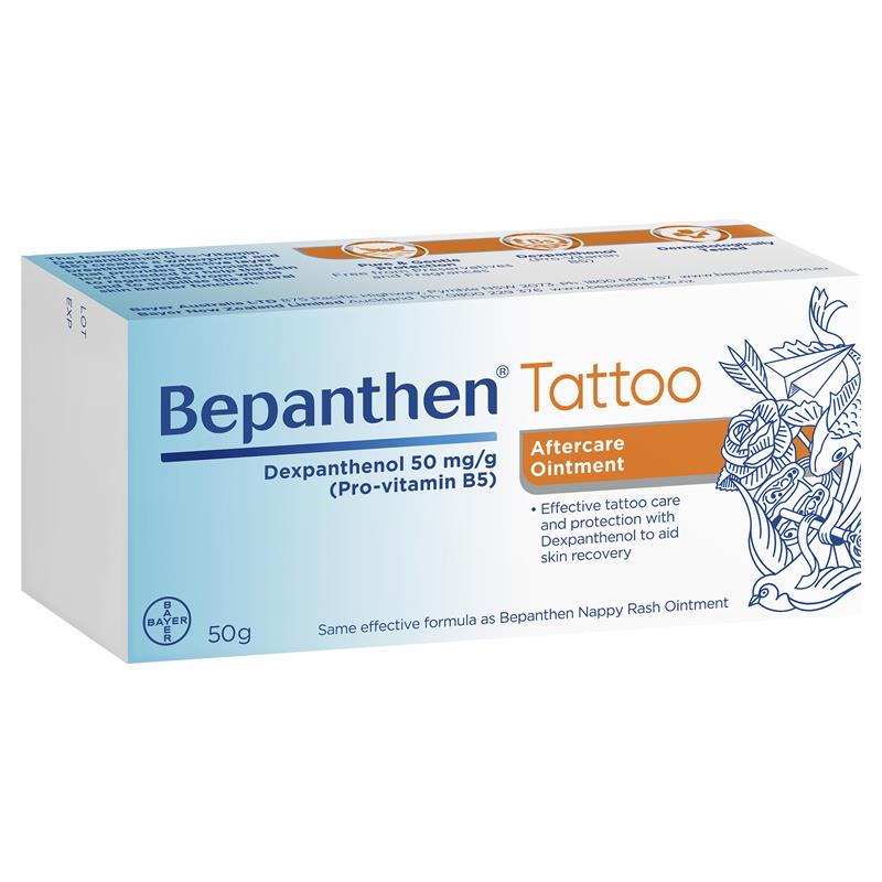 Load image into Gallery viewer, Bepanthen Tattoo Aftercare and Protection Ointment 50g
