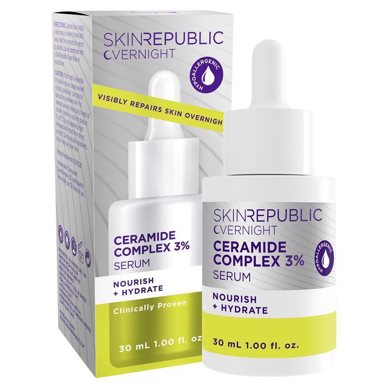 Load image into Gallery viewer, Skin Republic Ceramide 3% Over Night Serum 30ml
