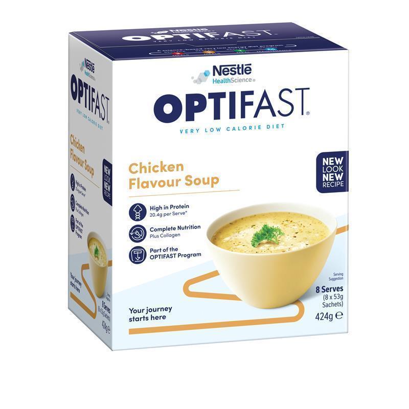 Load image into Gallery viewer, Optifast VLCD Soup Chicken 8 x 53g
