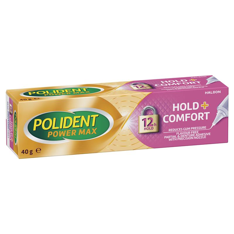 Load image into Gallery viewer, Polident Max Hold + Comfort Adhesive Cream 40g

