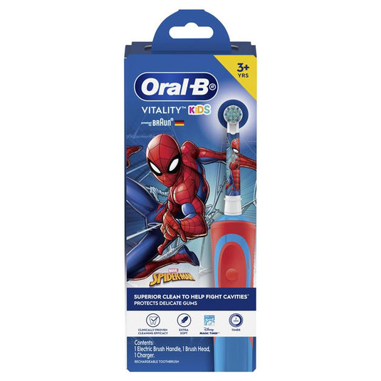 Oral B Power Toothbrush Kids Vitality Spiderman
