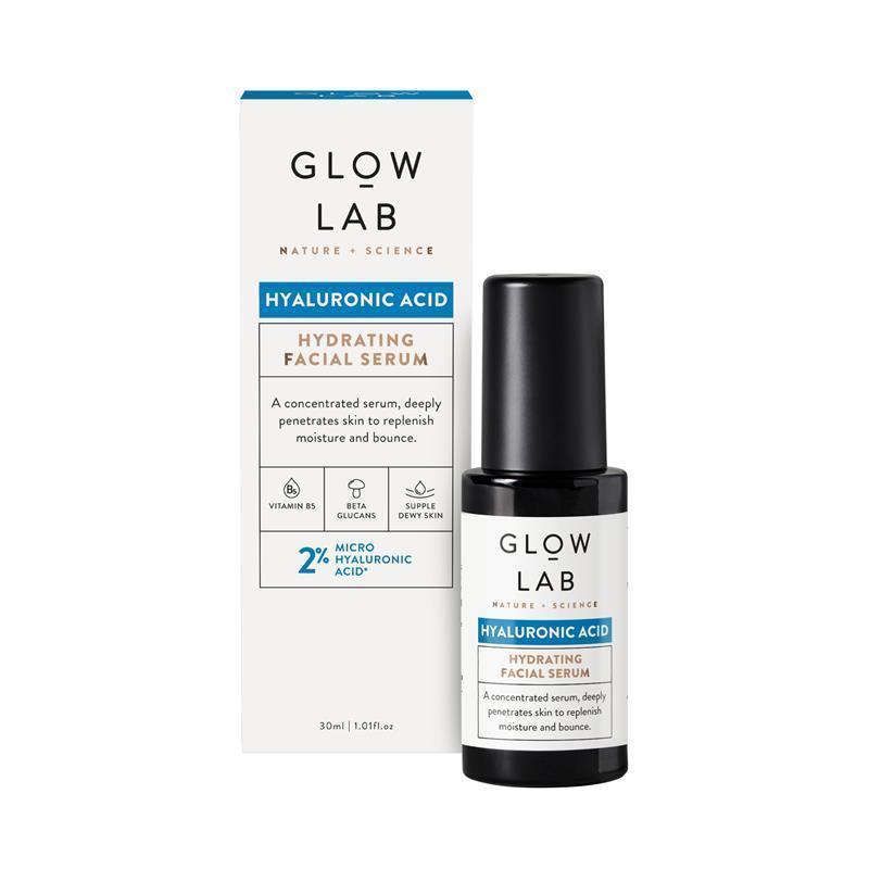 Load image into Gallery viewer, Glow Lab Hyaluronic Acid Hydrating Facial Serum 30ml

