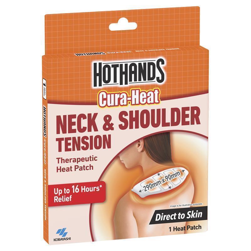Load image into Gallery viewer, Hot Hands Cura Heat Neck And Shoulder Pain Patch
