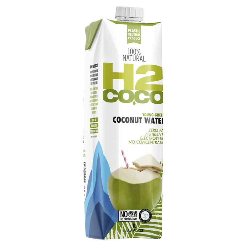 Load image into Gallery viewer, H2COCO Pure Coconut Water 1ltr
