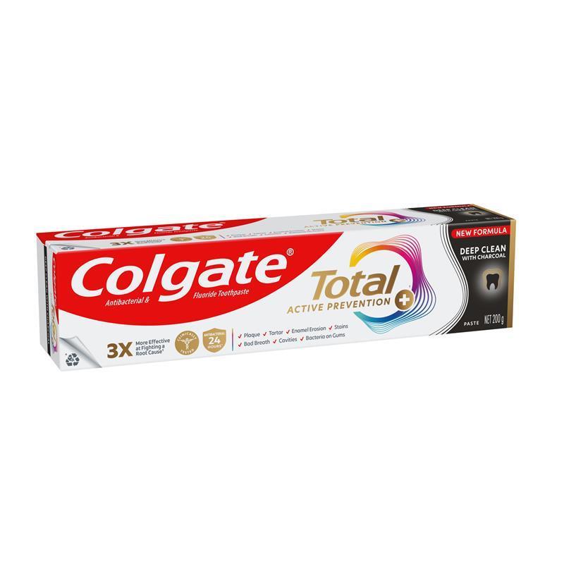 Load image into Gallery viewer, Colgate Toothpaste Total Active Prevention Deep Clean with Charcoal 200g
