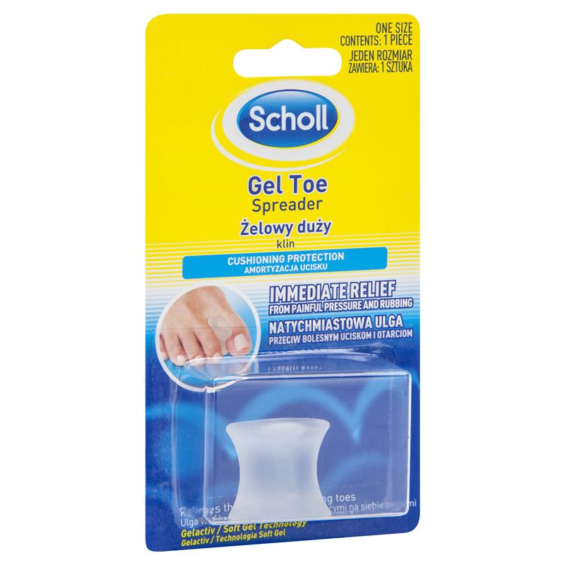 Load image into Gallery viewer, Scholl Gel Toe Spreader Pain Relief and Protection

