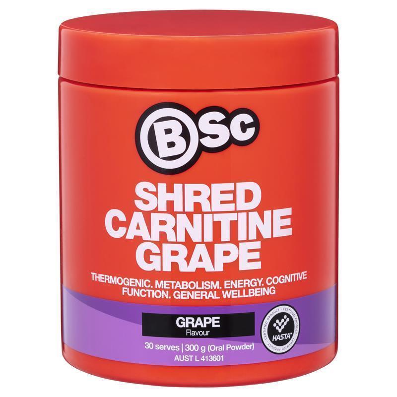 Load image into Gallery viewer, BSc Shred Carnitine Grape 300g
