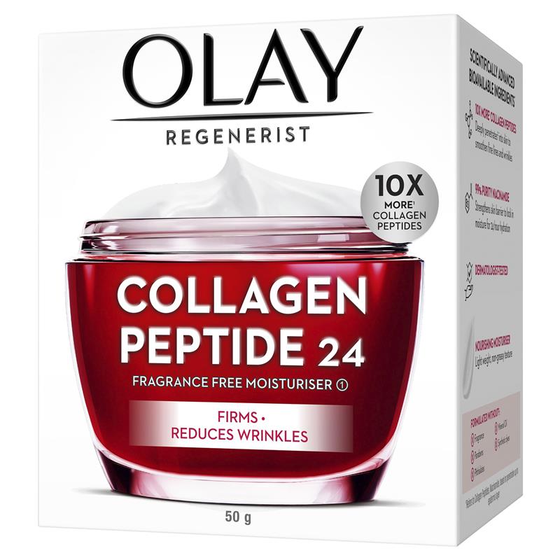 Load image into Gallery viewer, Olay Regenerist Collagen Peptide24 Face Cream Moisturiser 50g
