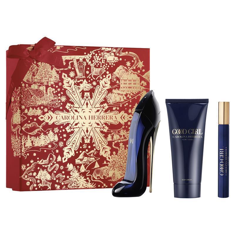 Load image into Gallery viewer, Carolina Herrera Good Girl Eau de Parfum 80ml + Body Lotion 100ml + Eau de Parfum 10ml 3 Piece Set
