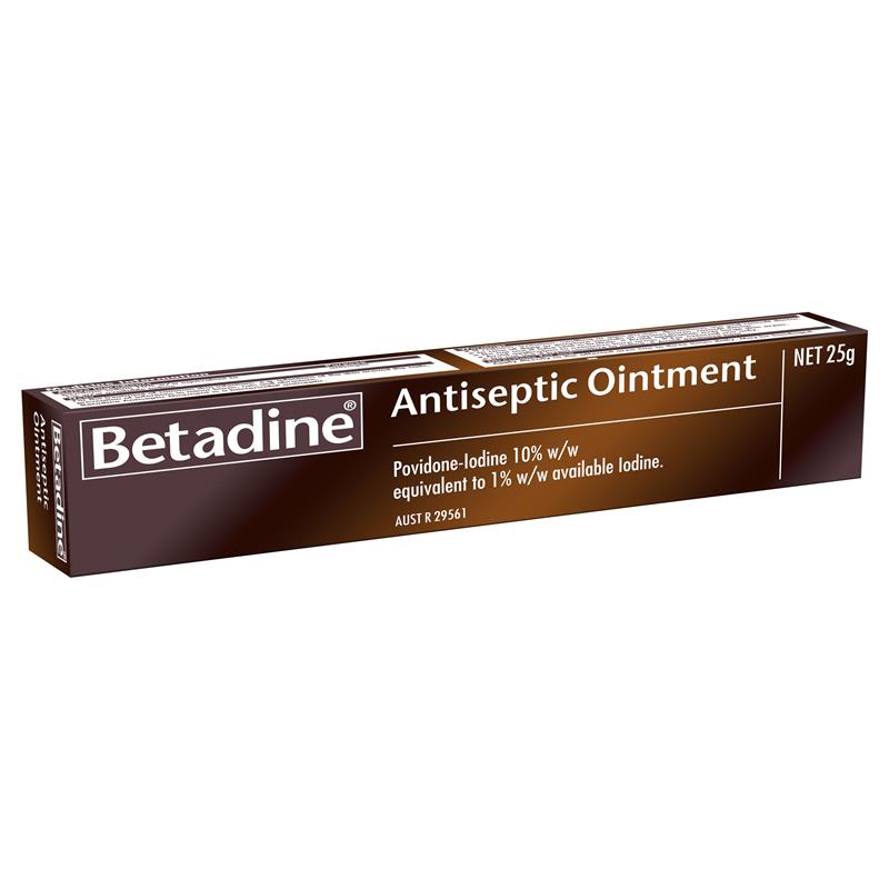 Load image into Gallery viewer, Betadine Antiseptic Ointment Cream 25g
