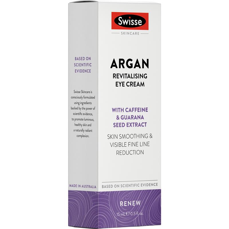 Load image into Gallery viewer, Swisse Skincare Argan Revitalising Eye Cream 15ml
