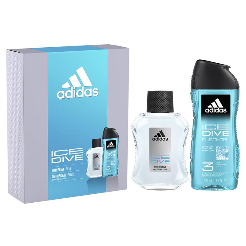 Load image into Gallery viewer, Adidas Ice Dive Eau de Toilette 100ml 2 Piece Set
