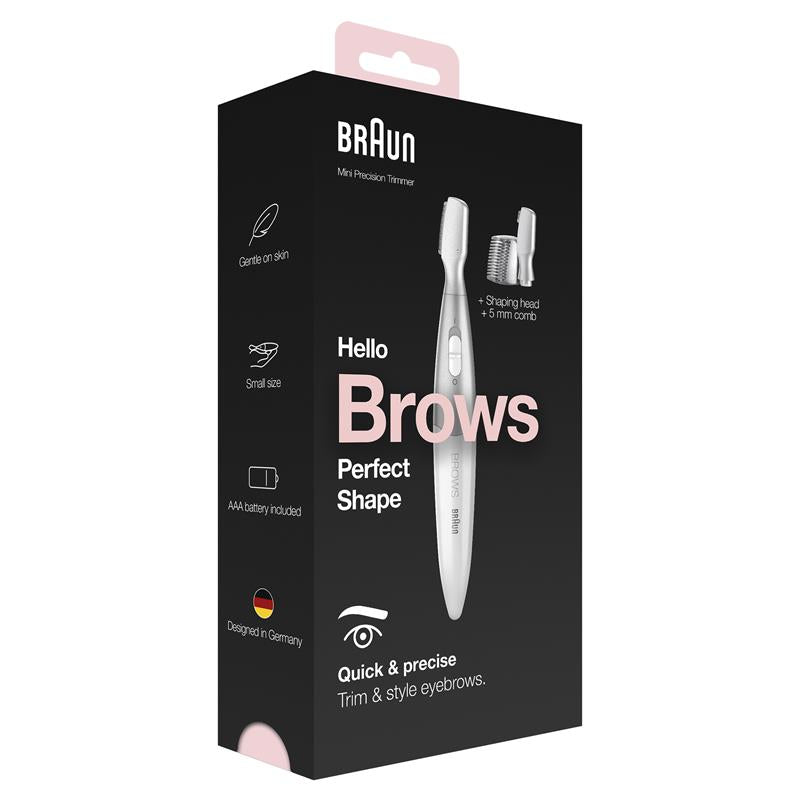 Load image into Gallery viewer, Braun Mini Precision Trimmer FG1106 Eyebrow Trimmer
