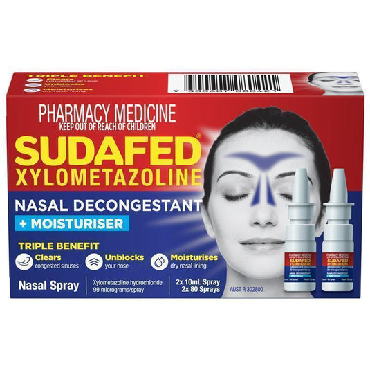 Sudafed Xylo Nasal Decongestant Twin Pack