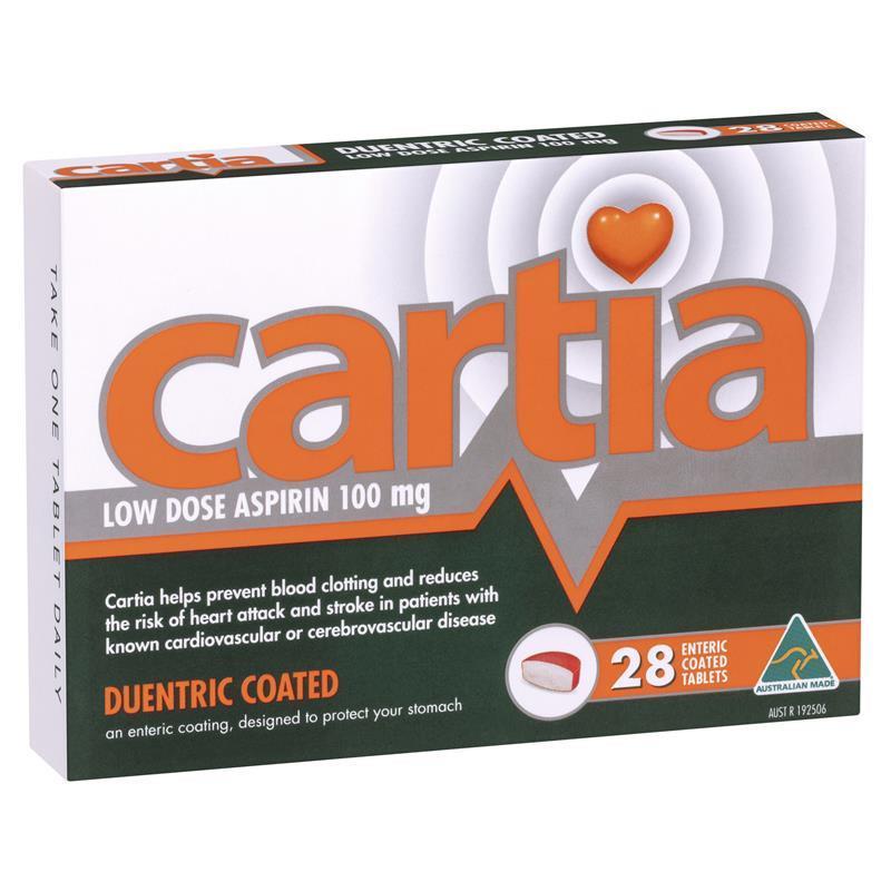 Load image into Gallery viewer, Cartia 100mg Tablets 28
