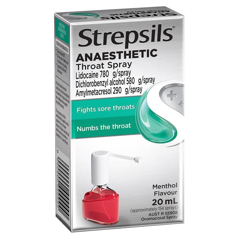 Load image into Gallery viewer, Strepsils Plus Sore Throat Numbing Spray Pain Relief
