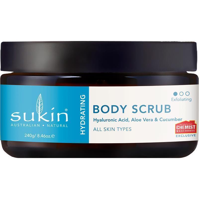 Load image into Gallery viewer, Sukin Hydrating Hyaluronic Acid Body Scrub 240g
