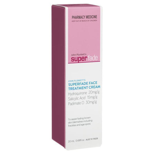 John Plunketts SuperFade Face Treatment Cream Applicator 20ml
