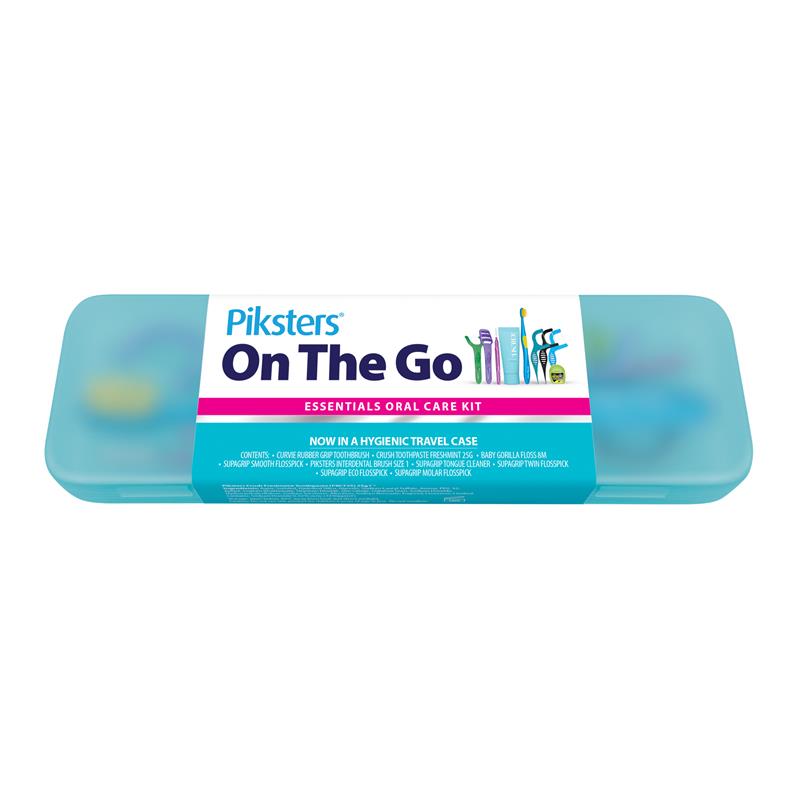 Load image into Gallery viewer, Piksters On The Go Essentials Oral Care Kit
