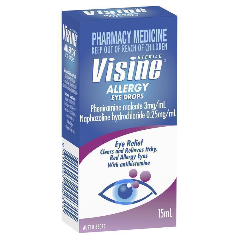 Load image into Gallery viewer, Visine Allergy Eye Drops 15mL
