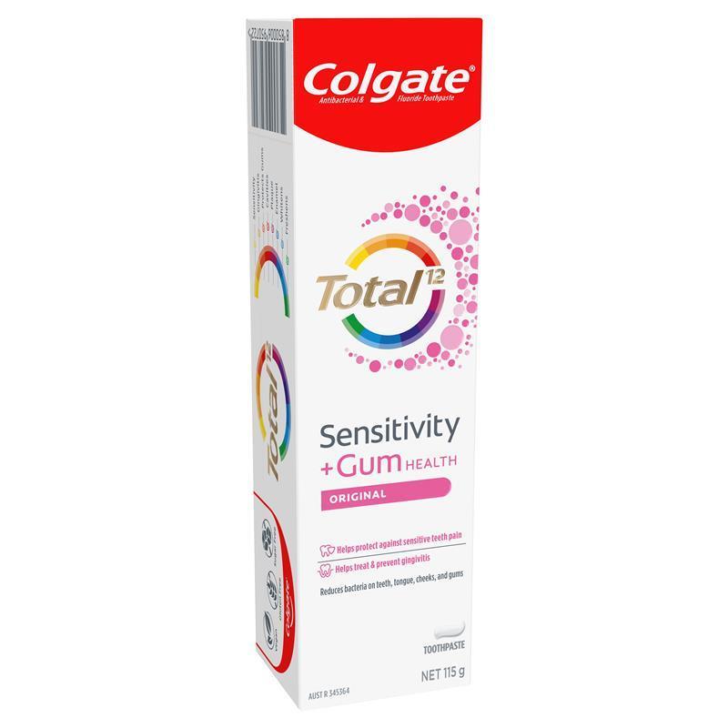 Load image into Gallery viewer, Colgate Toothpaste Total Sensitivity &amp; Gum Original 115g
