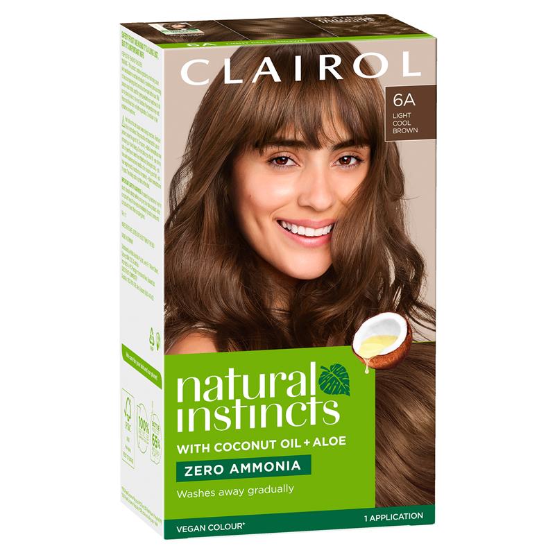 Load image into Gallery viewer, Natural Instincts 6A Tweed, Light Cool Brown Semi Permanent Hair Colour
