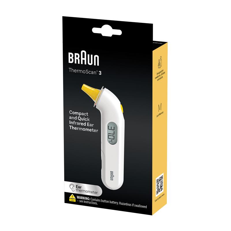 Load image into Gallery viewer, Braun Thermoscan 3 Ear Thermometer
