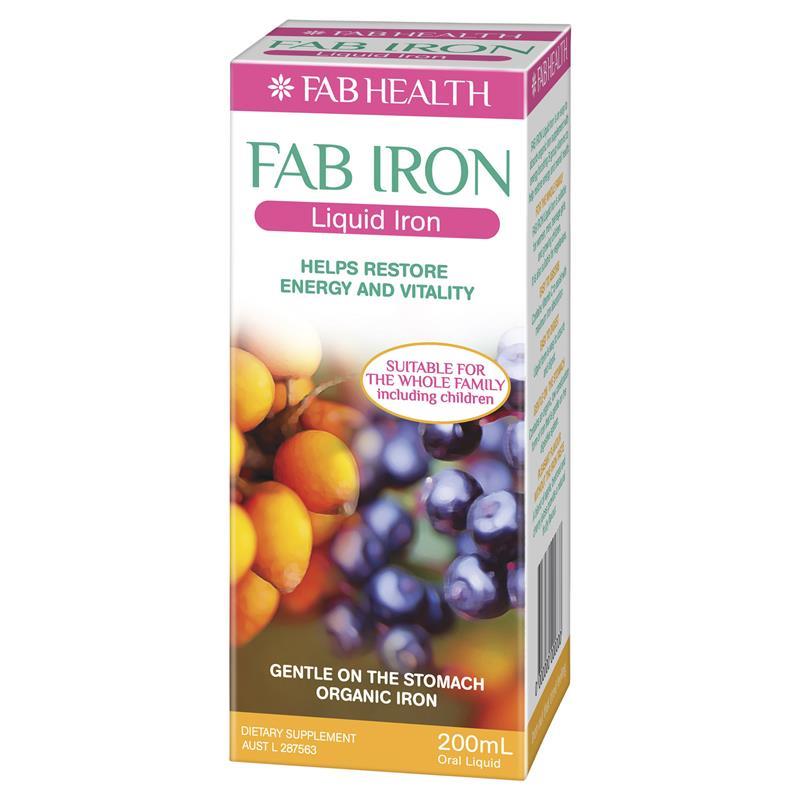Load image into Gallery viewer, Fab Iron Liquid Iron 200ml
