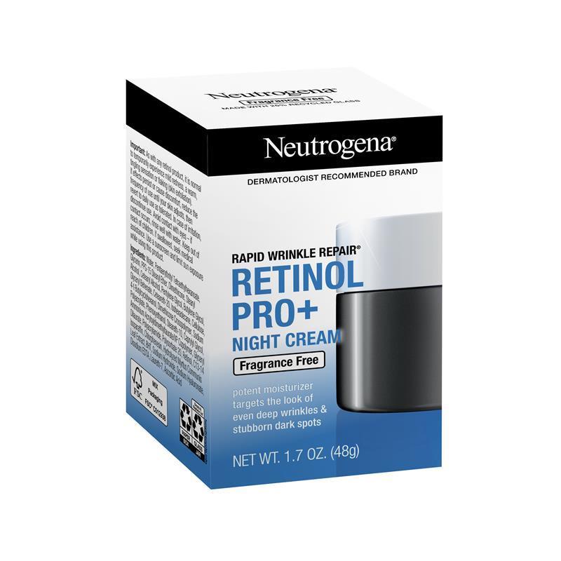 Load image into Gallery viewer, Neutrogena Rapid Wrinkle Repair Retinol Pro+ Night Cream 48g
