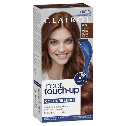 Clairol Nice N Easy Root Touch Up Permanent Hair Colour 5R Medium Auburn