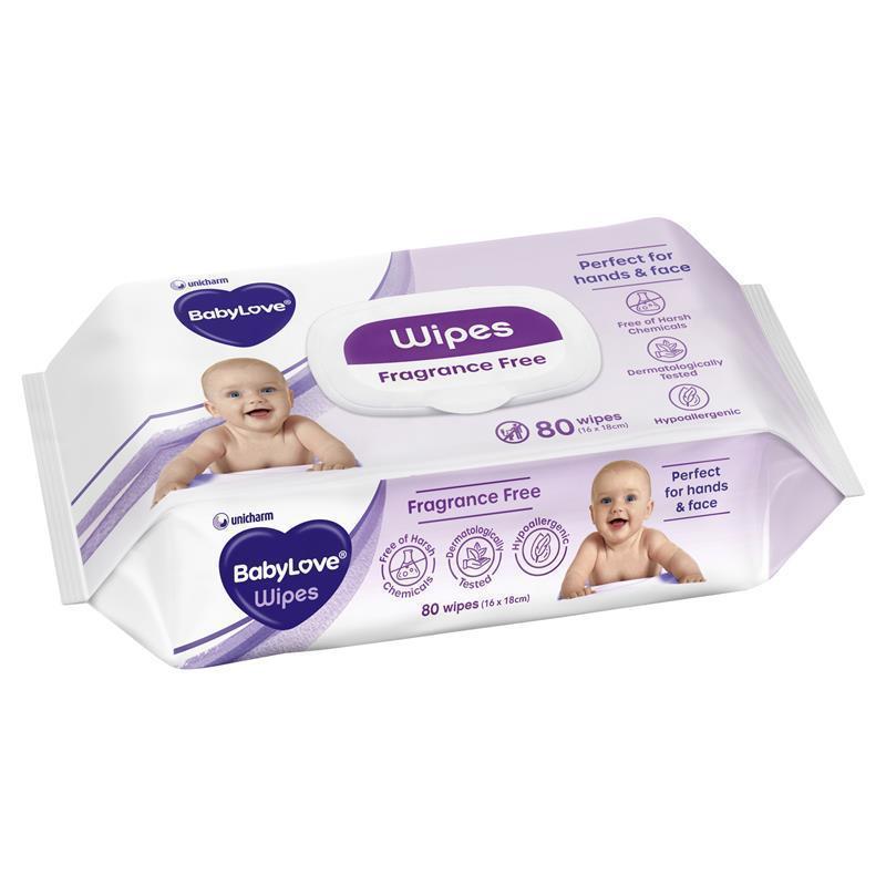 Load image into Gallery viewer, Babylove Everyday Wipes 80 Pack
