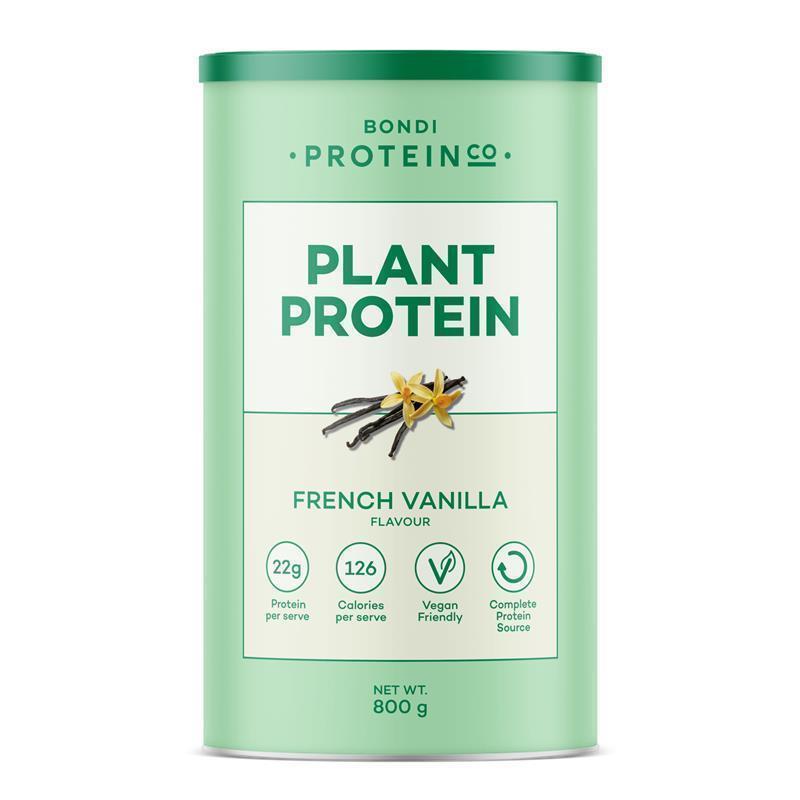 Load image into Gallery viewer, Bondi Protein Co. Plant Protein French Vanilla 800g
