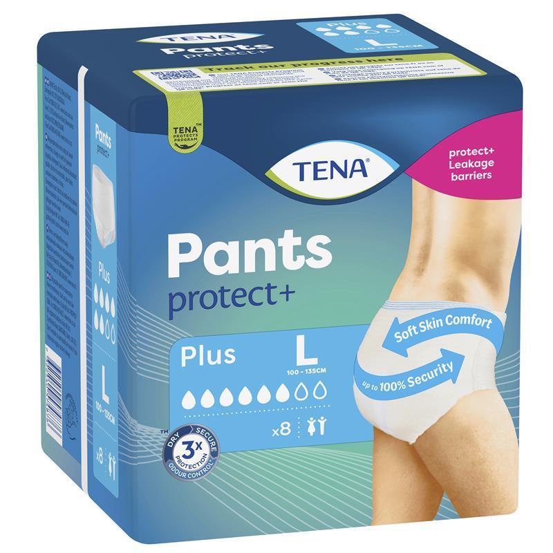 Load image into Gallery viewer, TENA Pants Plus Large 8 Pack

