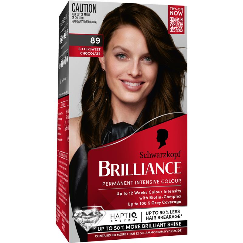 Load image into Gallery viewer, Schwarzkopf Brilliance 89 Bitter Sweet Chocolate New
