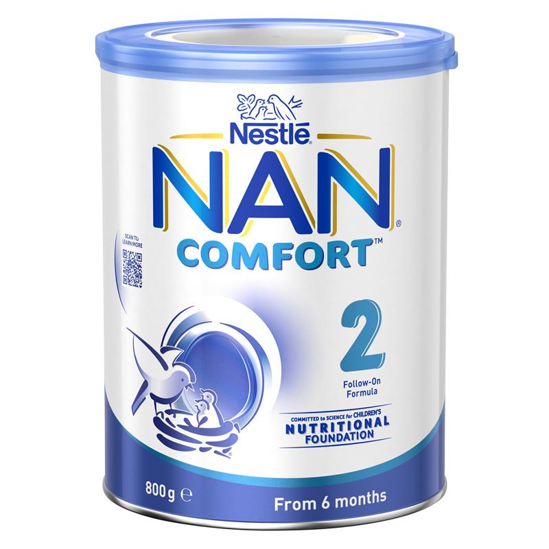 Load image into Gallery viewer, Nestle NAN COMFORT 2 Baby Follow-on Formula Powder, From 6 to 12 Months – 800g
